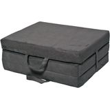 Viking Choice Opvouwbaar matras logeermatras 200x80x10 cm grijs Opvouwbaar matras.