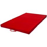 Viking Choice Opvouwbaar matras logeermatras 200x120x10 cm rood Opvouwbaar matras.