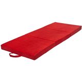 Viking Choice Opvouwbaar matras logeermatras 200x80x10 cm rood Opvouwbaar matras.