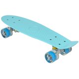Kunststof skateboard 22 inch Enero Blue Led