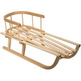 Slee - met rugleuning - 84x32x37 cm - hout