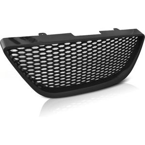 Grill HONINGRAAT DESIGN ZWART SEAT IBIZA 6J 08-12