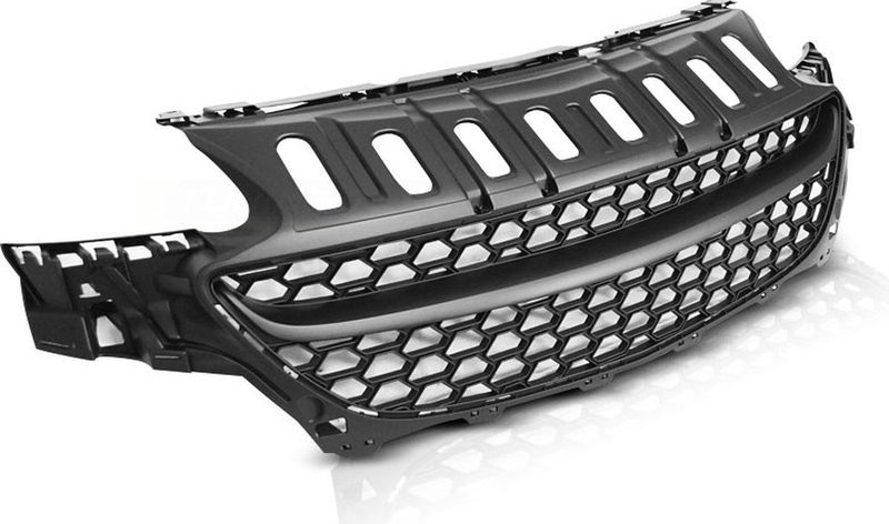 Grill OPEL CORSA E 14-19 ZWART