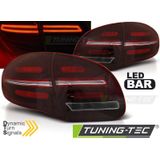 Achterlichten - PORSCHE CAYENNE - 10-15 - ROOD WIT