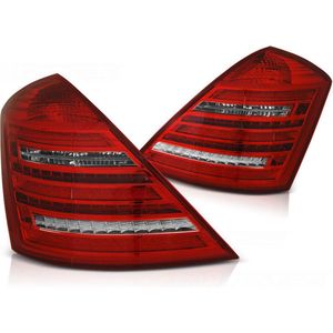 Achterlichten MERCEDES W221 S-KLASSE 05-09 ROOD WIT W222 OPTIEK