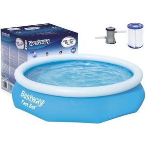 Bestway Fast Set - zembad - rond - 305x305x76 cm – met filterpomp