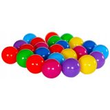 Ballenbak ballen - 100 stuks - 6 cm - multi colour