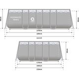 Opzetzwembad Tuinzwembad - 400x200x99 cm