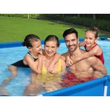 Bestway Steel Pro - zwembad - 400x211x81 cm - opzetzwembad - met filterpomp