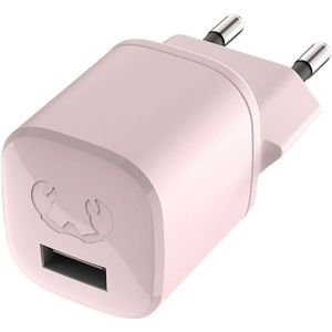 Fresh 'n Rebel - Mini Charger - Roze - USB-A - 12W