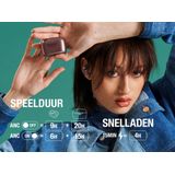 Fresh 'n Rebel - Twins Elite - Draadloze Oordopjes - Deep Mauve - Bluetooth