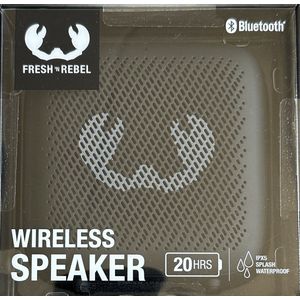 Fresh 'n Rebel - Bits ‘n Bites - Draadloze Speaker - Zwart - Bluetooth - 20 uur batterij
