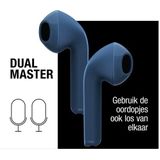 Fresh 'n Rebel Twins Core - True Wireless - 6 Uur Speelduur (30 Uur In Totaal) - Steel Blue