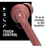 Fresh 'n Rebel Twins Fuse - True Wireless - 6 uur speelduur (30 uur in totaal) - Safari Red