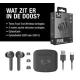 Fresh 'n Rebel - Twins Fuse - Draadloze Oordopjes - Storm Grey - Bluetooth