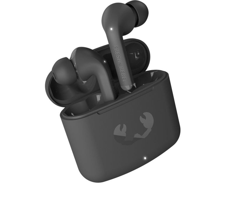 Fresh 'n Rebel - Twins Fuse - Draadloze Oordopjes - Storm Grey - Bluetooth