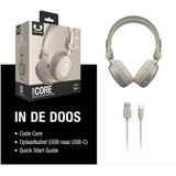 Fresh ‘n Rebel Code Core – Draadloze on-ear koptelefoon - Beige - Silky Sand
