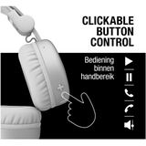 Fresh 'n Rebel - Code Core - Draadloze Koptelefoon - Ice Grey - Bluetooth