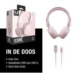 Fresh 'n Rebel - Code Core - Draadloze On-ear Koptelefoon - Smokey Pink