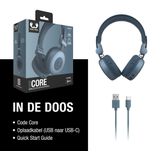 Fresh 'n Rebel - Code Core - Draadloze Koptelefoon - Dive Blue