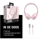 Fresh 'n Rebel - Code Fuse - Draadloze Koptelefoon - Smokey Pink - Bluetooth