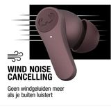 Fresh 'n Rebel - Twins Rise - Draadloze In-ear Bluetooth-hoofdtelefoon - Deep Mauve - Spatwaterdicht - 30 Uur Speeltijd