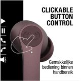 Fresh 'n Rebel - Twins Rise - Draadloze In-ear Bluetooth-hoofdtelefoon - Deep Mauve - Spatwaterdicht - 30 Uur Speeltijd
