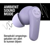 Fresh 'n Rebel - Twins Rise - Draadloze Oordopjes - Dreamy Lilac - Bluetooth - Active Noise Cancelling