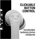 Fresh ’n Rebel - Twins Rise - Draadloze Oordopjes - Ice Grey - Hybrid ANC