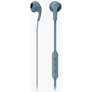 Fresh 'n Rebel Flow USB C - Oortjes met Draad - Oordopjes met USB-C Connector - Dive Blue