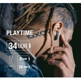 Fresh 'n Rebel - Twins Ace - Draadloze Oordopjes - Storm Grey - Bluetooth