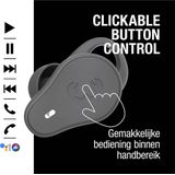 Fresh 'n Rebel - Twins Move - Oordopjes - Storm Grey - Bluetooth