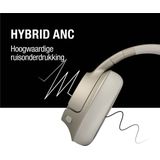 Fresh ‘n Rebel - Clam Fuse - Draadloze Bluetooth Koptelefoon - Silky Sand - 45 uur Speelduur