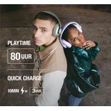 Fresh 'n Rebel Clam Blaze - Koptelefoon - 80u batterij - Volume Control op de Koptelefoon - Silky Sand