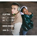 Fresh'N Rebel - Clam - Koptelefoon - Grijs - Draadloos - Ruisonderdrukking