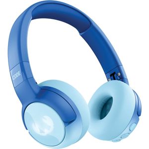 Fresh 'n Rebel Code Junior - Draadloze Bluetooth Koptelefoon voor Kinderen - Kids Koptelefoon - Inclusief Kabel - Wavy Water