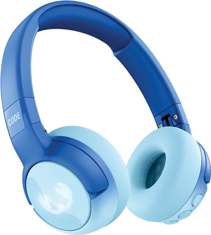 Fresh 'n Rebel - Code Junior - Draadloze Bluetooth Koptelefoon - Wavy Water - Veilig Geluid - LED-Licht Effecten