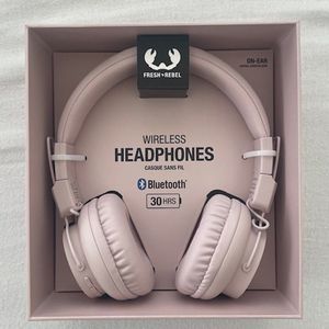 Fresh 'n Rebel - Draadloze Koptelefoon - Roze - On Ear - 30 Uur Speeltijd