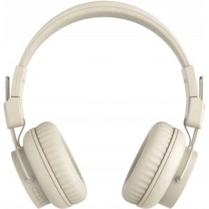 Fresh 'n Rebel Koptelefoon beige draadloos Bluetooth - Draadloze koptelefoon beige on ear - 30 uur speeltijd - volledig opgeladen in 2 uur