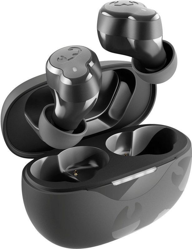 Fresh 'n Rebel - Twins Breez - Draadloze Bluetooth Oordopjes - Storm Grey - 30 uur Speeltijd