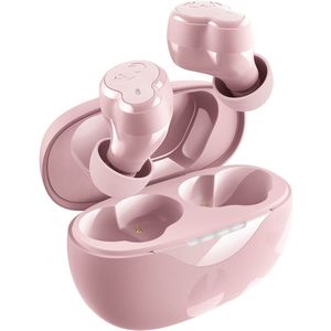Fresh'N Rebel - Twins Breez - Koptelefoon - Roze - Draadloos - 7 Uur Luistertijd