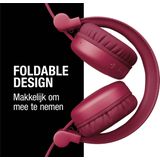Fresh 'n Rebel - Code Core - Draadloze Koptelefoon - Berry Red - Bluetooth