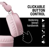 Fresh 'n Rebel - Code Core - Draadloze Koptelefoon - Pastel Pink - Bluetooth