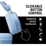 Fresh 'n Rebel - Code Core - Draadloze Koptelefoon - Vivid Blue - Bluetooth