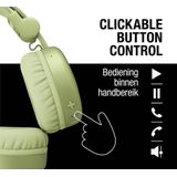 Fresh 'n Rebel - Code Core - Draadloze Koptelefoon - Wild Green - Bluetooth