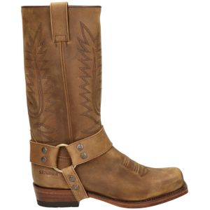 Sendra 17352 pete flex dames cowboylaars - Cognac - Maat 38