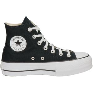 Converse All Star High Top Platform canvas sneakers zwart