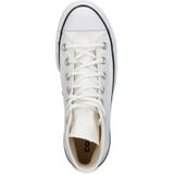 Converse All Star High Top Platform canvas sneakers wit