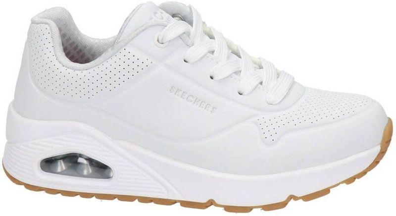 Skechers - Nelson Sneaker - Zwart - Imitatieleer - Kinderschoen