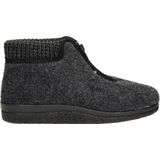 Nelson Home - Pantoffels - Dames - Ruw Gevilt - Hoge Schacht - Rubberen Zool